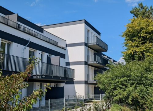Foto - NEUBAU: durchdachte barrierefreie 2 ZKB 3.OG mit EBK, Balkon & TG