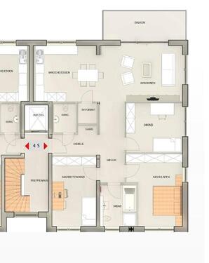 Foto - 4 Zimmer Etagenwohnung in Wetter (Hessen)