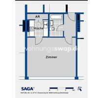 Wohnungsswap - 1 Zimmer, 46 m² - Gropiusring, Wandsbek, Hamburg