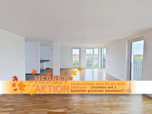 Foto - *Wohn-oder Gewerberaum: Weitläufige 4-Zimmer-Neubauwohnung mit Dachterrasse, Balkon und EBK*