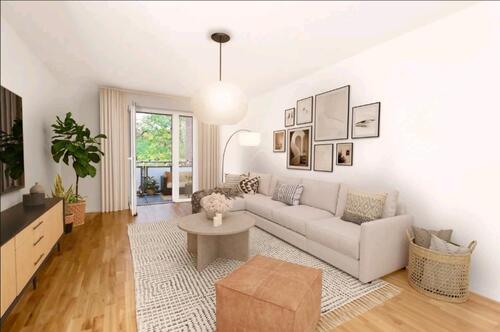 Foto - Zentrale 3-Zimmer-Wohnung mit Sonnenbalkon und Garage