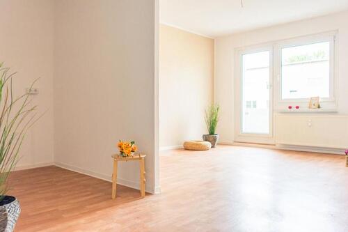 Foto - 3-Raum-Erdgeschosswohnung mit Balkon und offener Küche
