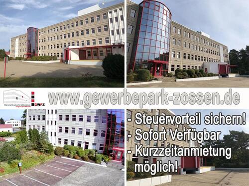 Foto - STEUERVORTEIL! Büro, Bürofläche, Büroflächen für deine neue GmbH in Zossen, 24-120 qm auch Kurzfristig zwischen 12-24 Monate anmietbar!