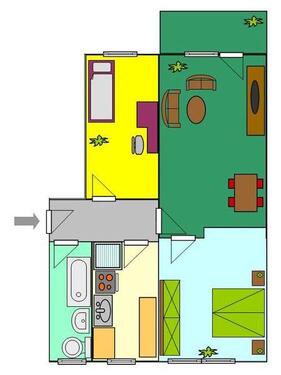 Foto - 3 Zimmer Etagenwohnung zur Miete in Zittau