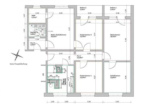 Foto - 5 Zimmer Etagenwohnung in Chemnitz