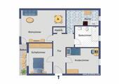 Foto - 3-Zimmer-Wohnung - 752,00&nbsp;EUR Kaltmiete, ca.&nbsp; 75,19&nbsp;m&sup2;