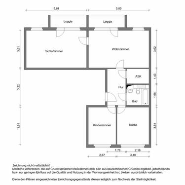 Foto - Etagenwohnung zur Miete in Zwickau