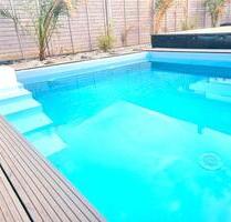 Reihenhaus mit Pool - 499.000,00 EUR Kaufpreis, ca.  110,00 m² in Ludwigshafen am Rhein (PLZ: 67065) Mundenheim