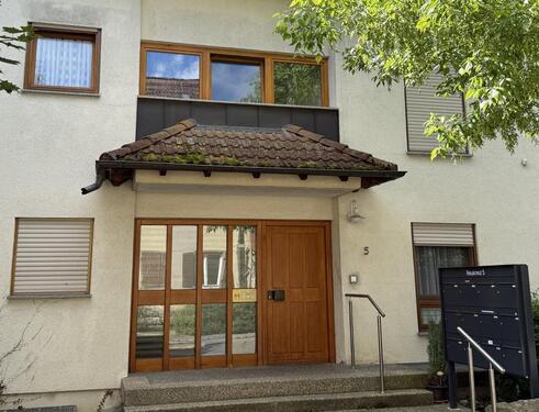 Foto - Praktische 1-Zimmer-Souterrain-Wohnung mit Terrasse – Schrozberg