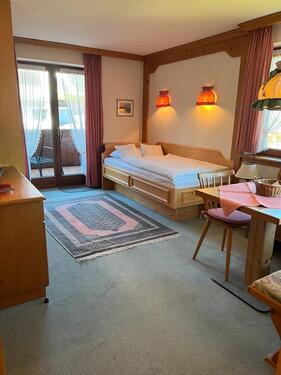 Foto - Voll möblierte 1-Zi Wohnung mit Balkon in Fischen i. Allgäu