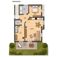 Provisionsfreie 3-Zimmer-Erdgeschosswohnung mit Garten und Garage - Scheyern