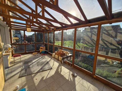 Foto - großes Wohnhaus mit Keller, Wintergarten, Garage Miete Mietkauf