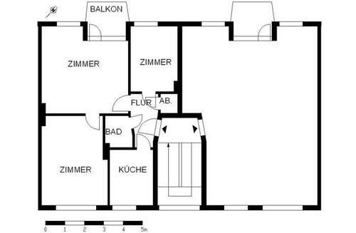 Foto - 2.5 Zimmer Etagenwohnung zur Miete in Bremen