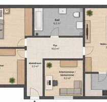 Wohnung in Nordheim - 1.250,00&nbsp;EUR Kaltmiete, ca.&nbsp; 80,00&nbsp;m&sup2; in Nordheim (PLZ: 74226)