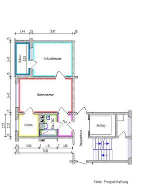 Foto - 2 Zimmer Etagenwohnung in Chemnitz
