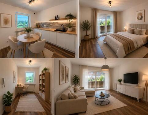 Foto - Provisionsfrei in Starnberg – 2,5 Zimmer mit Balkonen