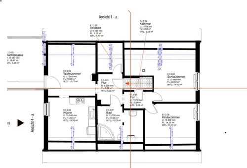 Foto - Vermietung 3 - ZKB - Wohnung mit Dachterrasse