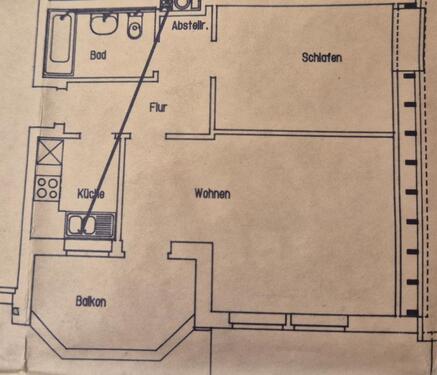 Foto - 2 Zimmer Etagenwohnung zum Kaufen in Ahlen