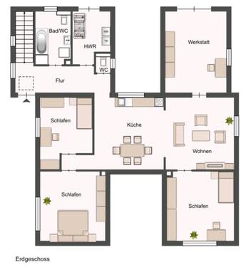 Foto - Neu ** EG Wohnung mit Garten und Terrasse