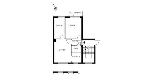 Foto - 3 Zimmer Etagenwohnung zur Miete in Bremen