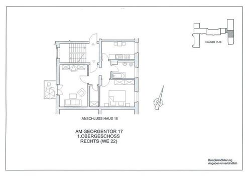 Foto - 2 Zimmer Etagenwohnung zur Miete in Naumburg (Saale)