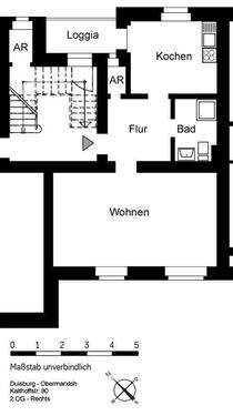Foto - Etagenwohnung zur Miete in Duisburg
