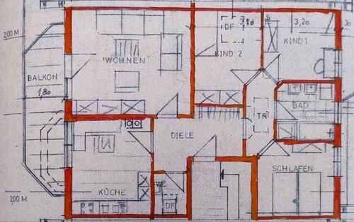 Foto - 4 Zimmer Dachgeschoßwohnung zur Miete in Hohentengen