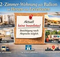 Großzügige 2-Zimmer-Wohnung mit Balkon im Herzen von Leverkusen
