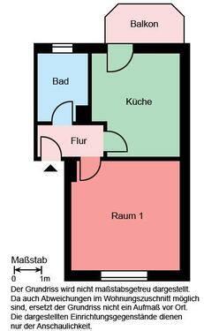Foto - Etagenwohnung in Hagen zur Miete