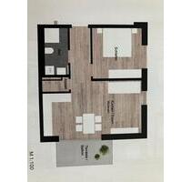 Moderne neuw.2 Zimmer Wohnung mit Küche - Walldürn