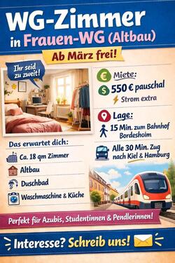 Foto - WG-Zimmer in Frauen-WG (Altbau) – ab März frei