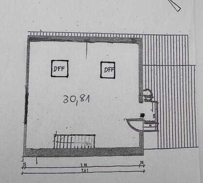 Foto - 2 Zimmer Loft - Studio - Atelier zur Miete in Frankfurt am Main