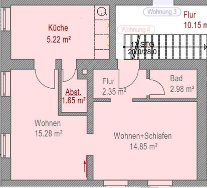 Foto - Etagenwohnung zur Miete in Bad Griesbach im Rottal