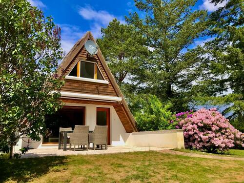 Foto - Ferienhaus 'Finnhütte' mit Seeblick in Lenzen an der Elbe
