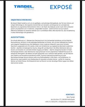 Foto - Etagenwohnung zur Miete in Halle (Saale)