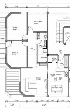 Foto - Wohnung im Zentrum von Burghausen, 135 m², komplett saniert