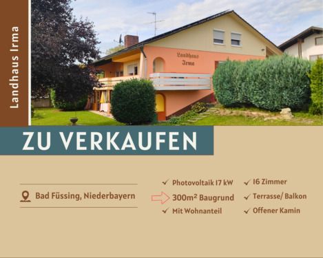 Foto - Familienhaus - Eigenheim o. Pension - mit Baugrund! - Bayern