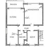 ERSTBEZUG NACH SANIERUNG! Helle 3-ZKB mit Balkon in Battenfeld - Allendorf (Eder)