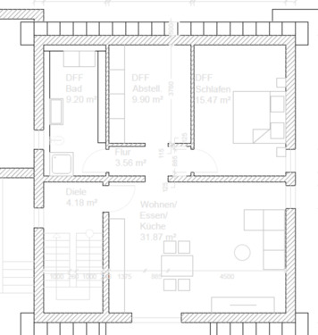 Foto - Wohnung 75m2 ab 15.1101.12 zu vermieten - Erstbezug