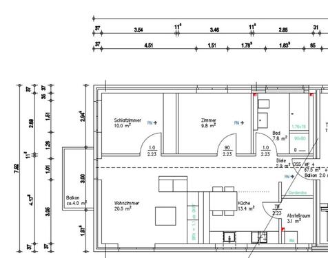 Foto - Barrierefreie 3 Zimmer Wohnung neubauwertig