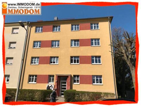 Foto - 2-Zimmer-Wohnung mit Laminat und BALKON in Zwickau-Marienthal zu vermieten!