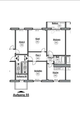 Foto - Etagenwohnung zur Miete in Finsterwalde