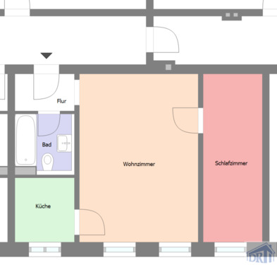 Foto - Etagenwohnung zur Miete in Zittau