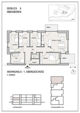 Foto - 5 Zimmer Etagenwohnung zur Miete in Ibbenbüren