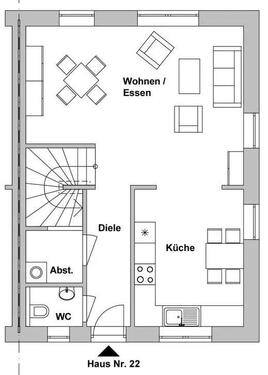 Foto - 4 Zimmer Reihenhaus zur Miete in Delmenhorst