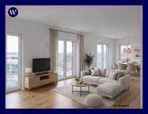 Foto - Zum Wohlfühlen! Viel Platz & Komfort & Einbauküche, neue Ausstattung! 3 Zimmer + Loggia, Gäste-WC