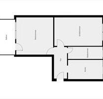 Schöne 2-Zimmer Wohnung mit Balkon - Erstbezug nach Renovierung - Königslutter am Elm