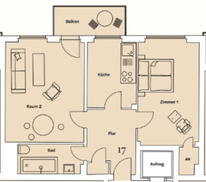 Foto - 2-Zimmer-Wohnung im schönen Berlin-Wilmersdorf