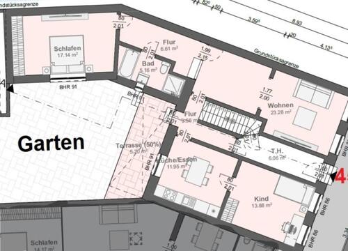 Foto - 90m² Erdgeschoss Wohnung unrenoviert & sofort frei