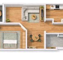 Frisch renovierte 48m² 2-Zimmer-Wohnung mit EBK und TG-Stellplatz - Leipzig Altwest